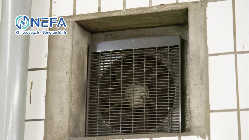 Nên sử dụng cách lắp quạt thông gió gắn tường, vì sao?