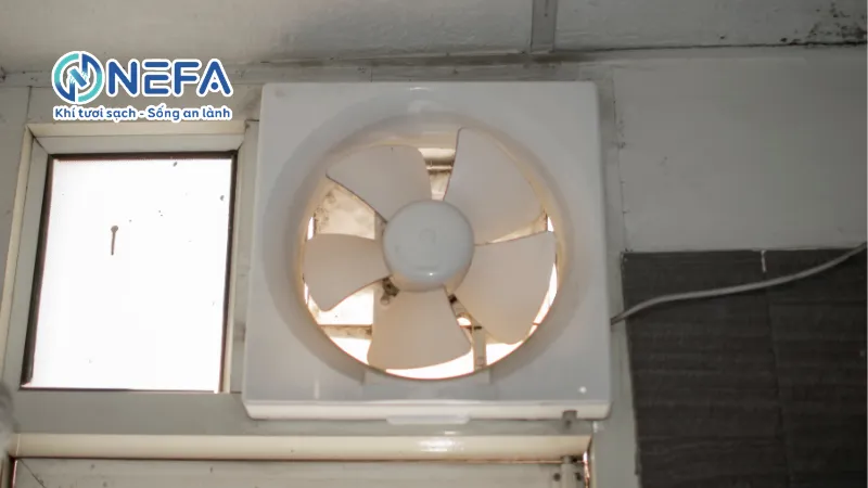 Những lưu ý khi lắp đặt quạt thông gió gắn tường