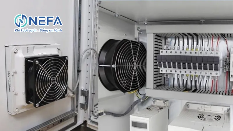 Quạt thông gió âm tủ