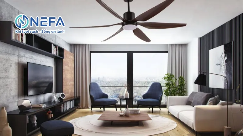 Vị trí nên lắp quạt thông gió cho phòng kín