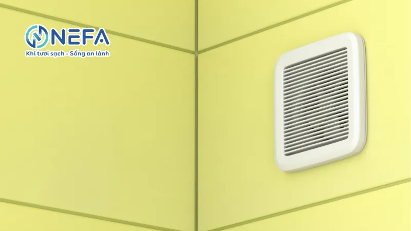 Quạt hút hơi nóng gắn tường