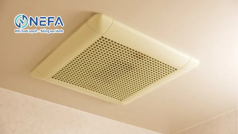 Quạt hút hơi nóng âm trần