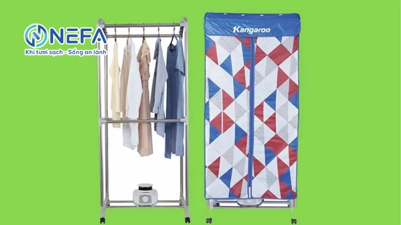 Lợi ích tủ sấy quần áo mang lại cho người dùng