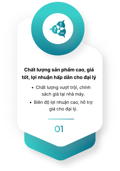 ĐẶC QUYỀN KHI TRỞ THÀNH NHÀ PHÂN PHỐI, ĐẠI LÝ nefa