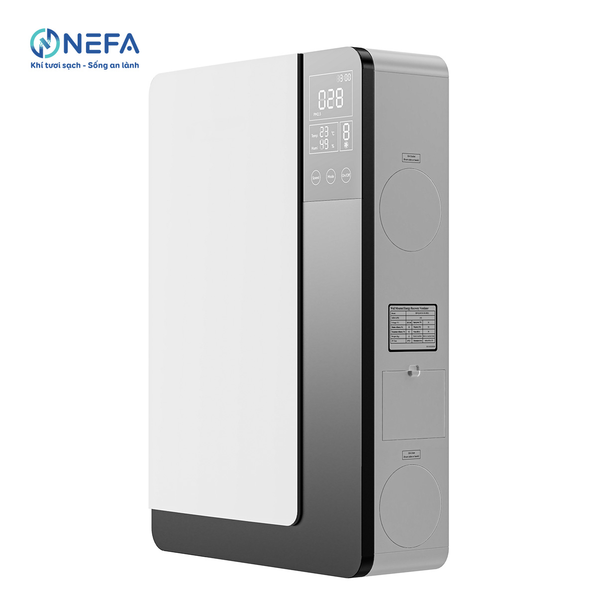 MÁY LỌC KHÔNG KHÍ –  CẤP KHÍ TƯƠI NEFA