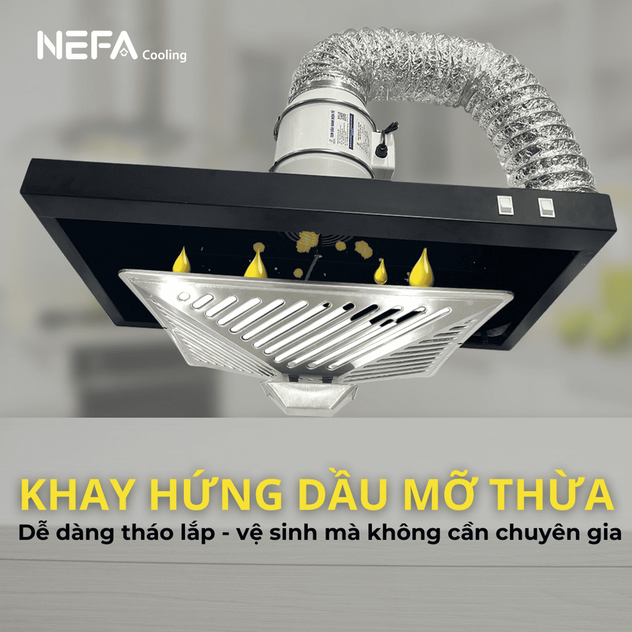 Khay hứng dầu mỡ thừa Khay hứng dầu mỡ thừa