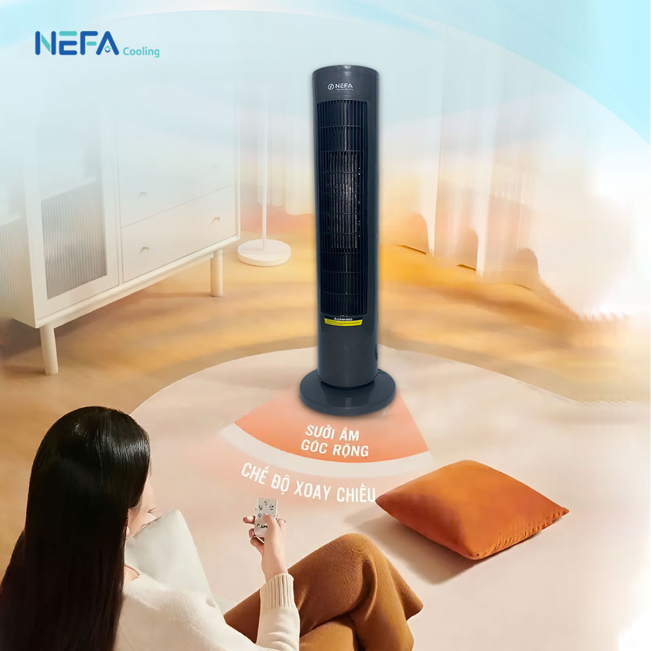 Máy Sưởi Gốm Nefa NFG-01