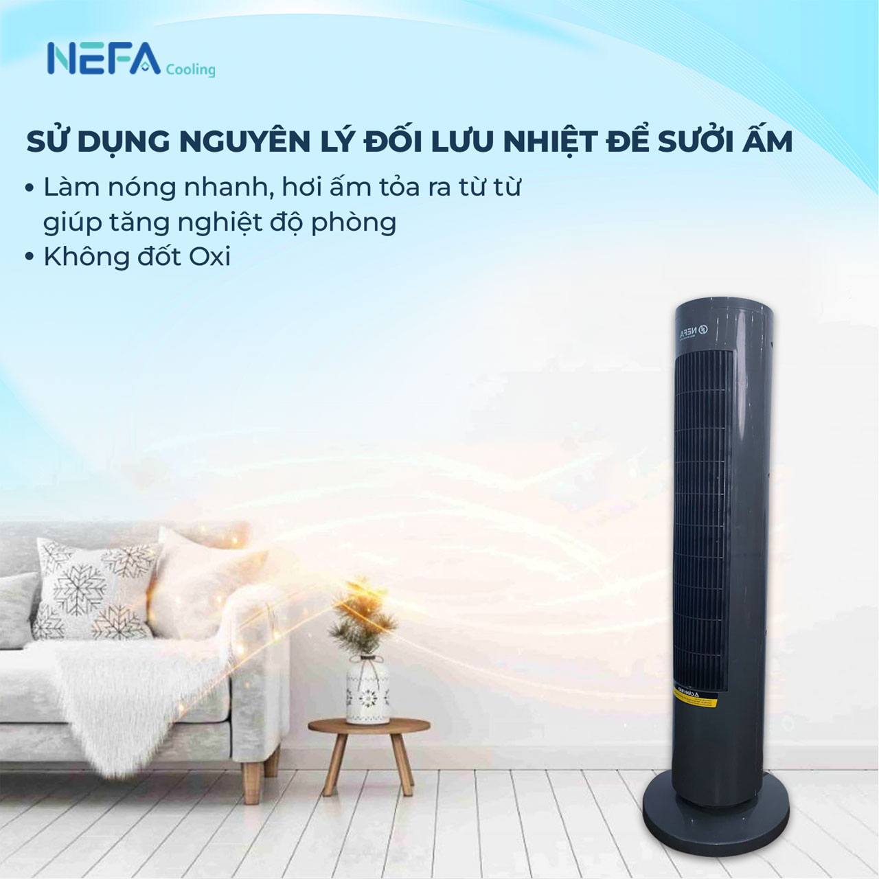 Máy Sưởi Gốm Nefa NFG-01