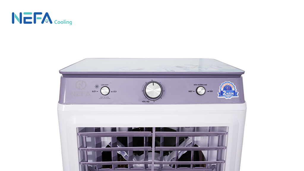 Quạt điều hòa hơi nước Nefa L6800 điều chỉnh cấp độ gió linh hoạt