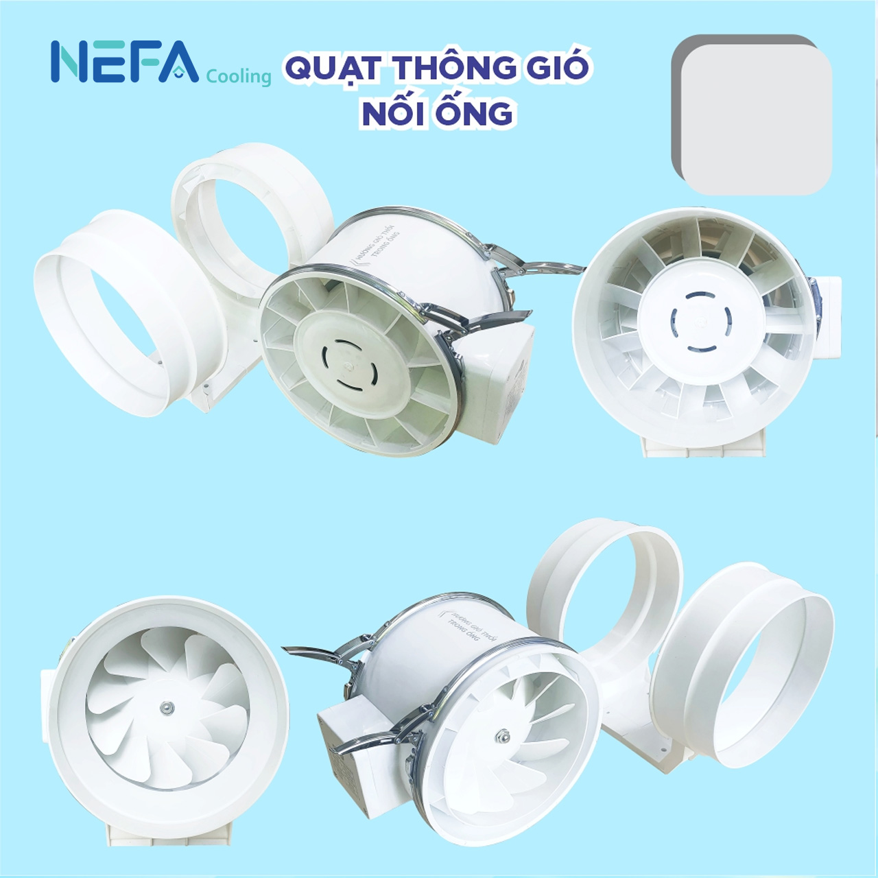 Quạt Thông Gió Hút Mùi Nefa - HF300