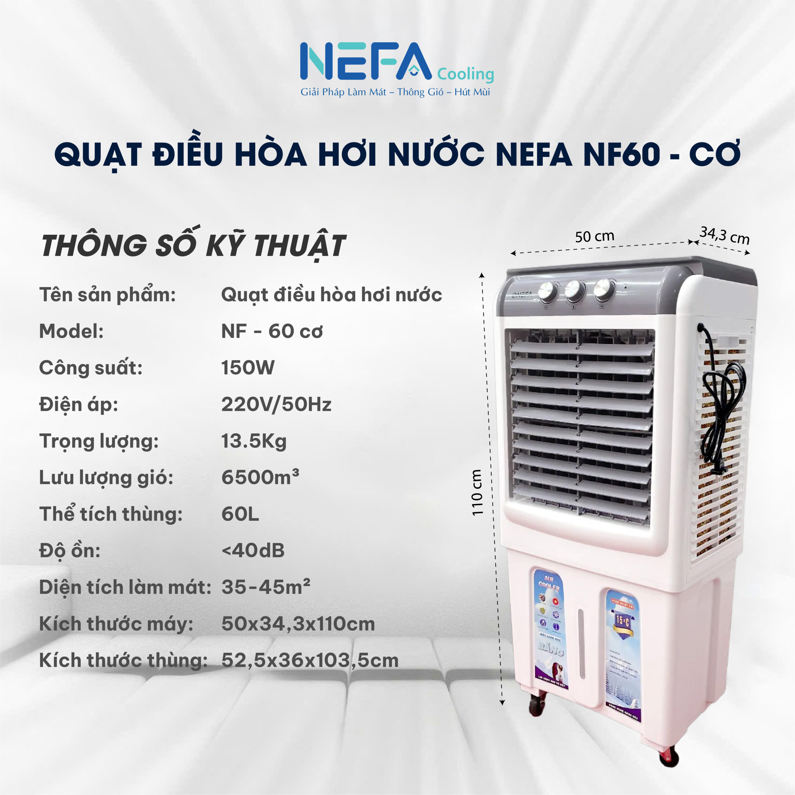 Thông số QDH NF60