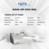 Thông số kỹ thuật chụp hút mùi inox Nefa Cooling