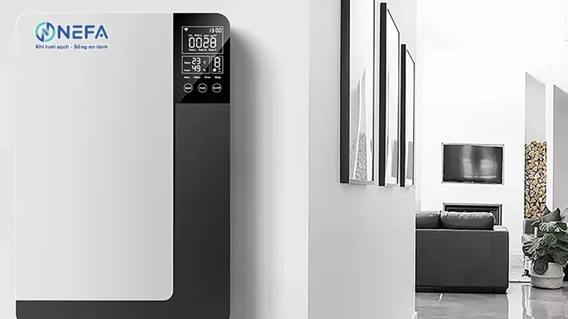 Máy cấp khí tươi gắn tường