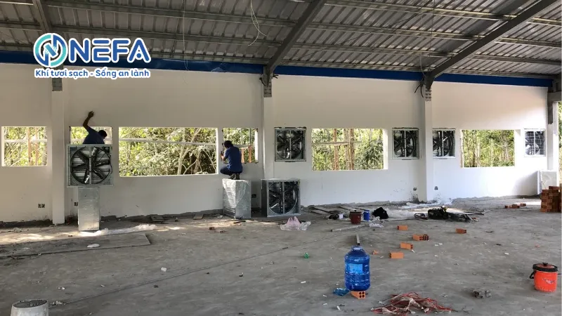 Hướng dẫn lắp đặt quạt hút công nghiệp 500x500