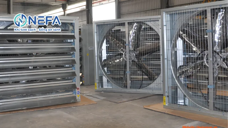 Quạt hút công nghiệp 800x800 là gì?