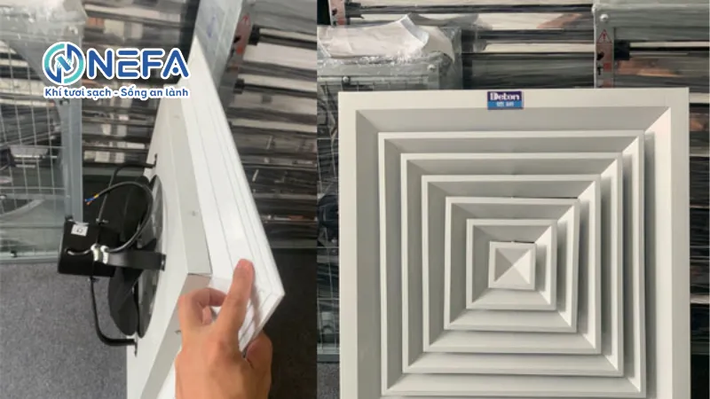 Lưu ý khi sử dụng quạt hút âm trần 600x600