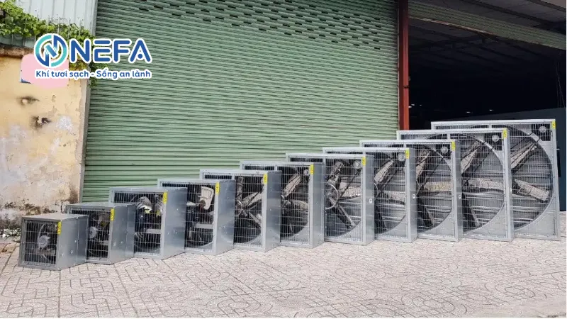 Quạt hút công nghiệp 700x700: Cấu tạo, Công dụng & Nguyên Lý