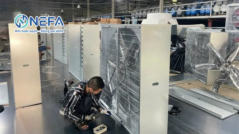 Hướng dẫn lắp đặt quạt hút công nghiệp 700x700