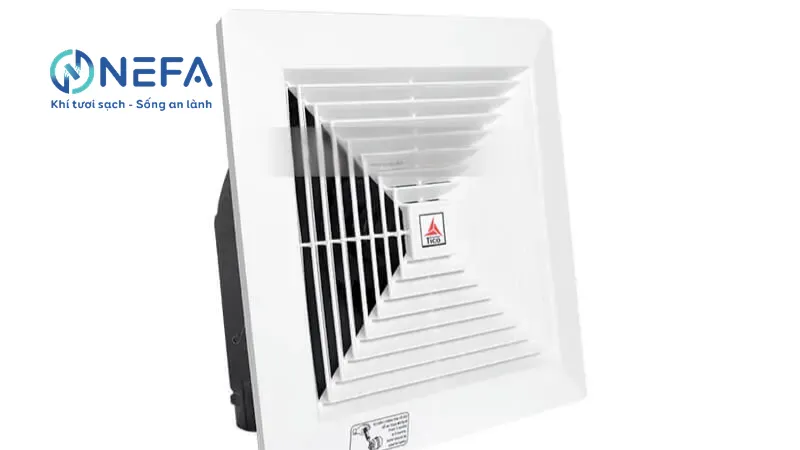 Quạt hút mùi nhà vệ sinh âm trần Tico