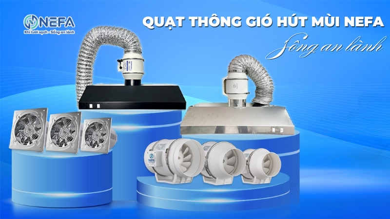 Quạt thông gió hút mùi là gì?