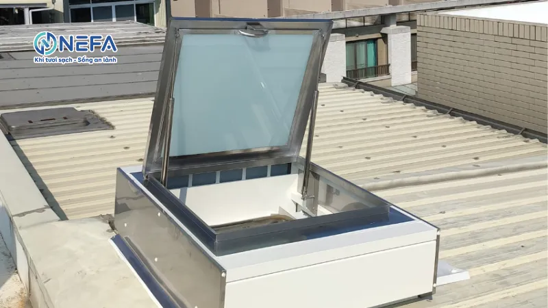 Lắp giếng trời