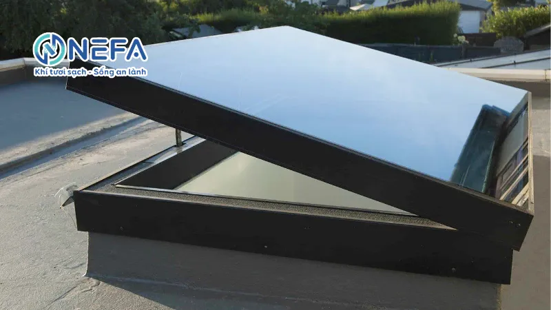 Nguyên tắc hoạt động của giếng trời thông gió