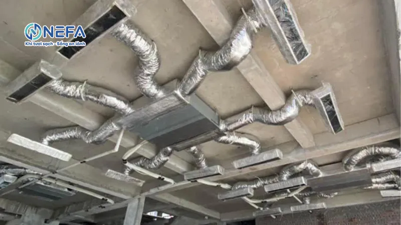 Hệ thông làm mát bằng quạt thông gió