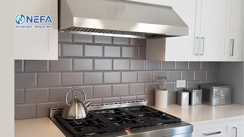 Công dụng của máng hút mùi