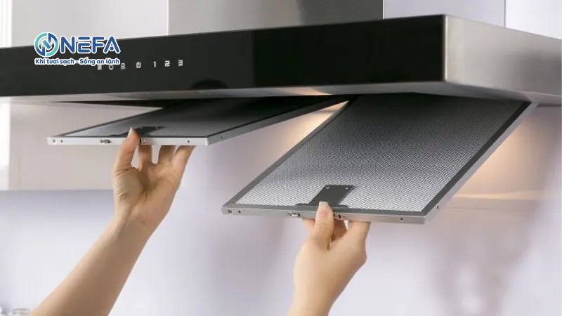 Hướng dẫn lắp đặt combo máng hút - máy hút mùi tại nhà