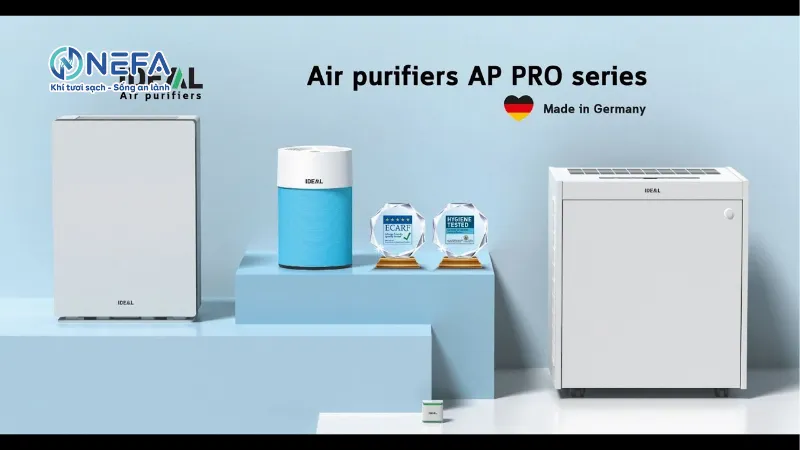 Máy lọc không khí công nghiệp Ideal AP140 PRO