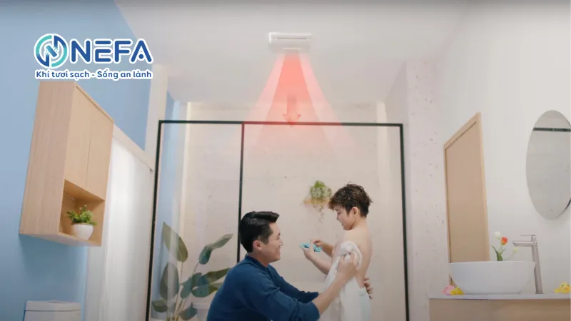 Lắp quạt thông gió