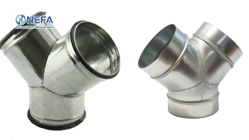 Ống chia gió chữ Y