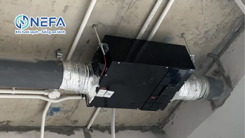 Cấu tạo quạt cấp khí tươi có lọc