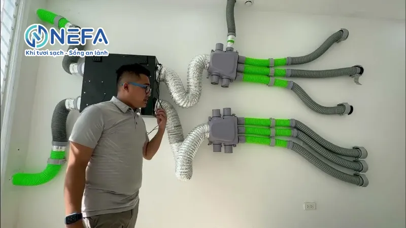 Nguyên lý hoạt động của quạt cấp khí tươi có lọc