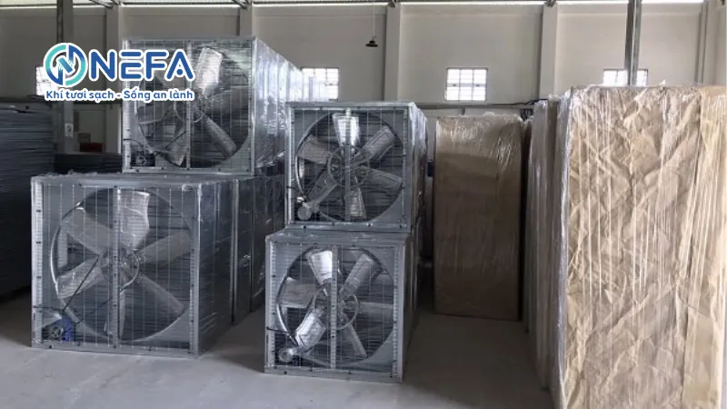 Nguyên lý hoạt động quạt hút công nghiệp 1380x1380x400