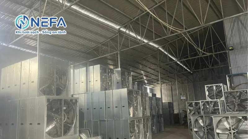 Hướng dẫn lắp đặt quạt hút công nghiệp 1380x1380x400