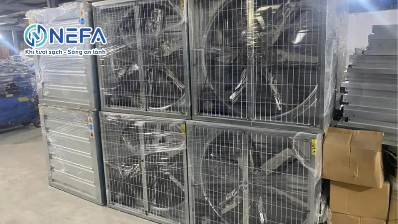 Công dụng quạt hút công nghiệp vuông 600x600