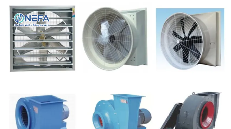 Quạt thổi gió công nghiệp là gì?