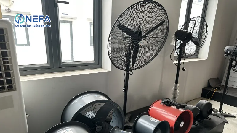 Chức năng của quạt thổi gió công nghiệp