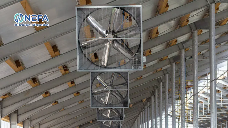 Ứng dụng của quạt thông gió 2 chiều