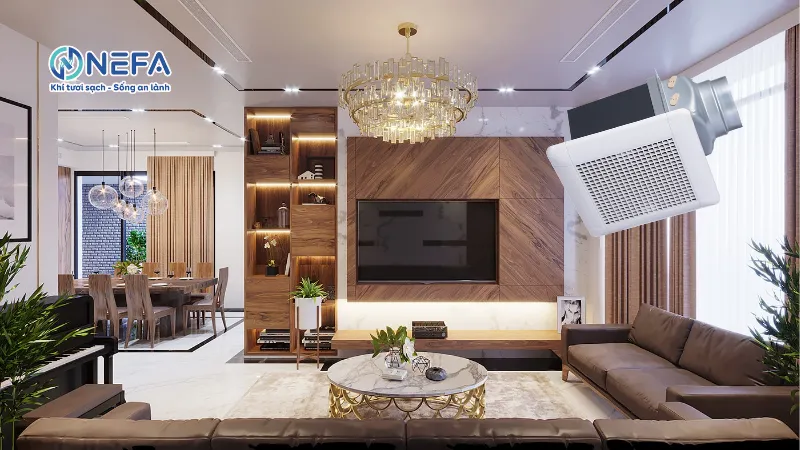 Công dụng của quạt thông gió âm trần