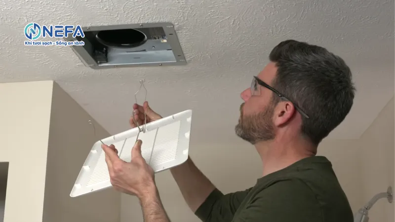 Hướng dẫn lắp quạt thông gió âm trần