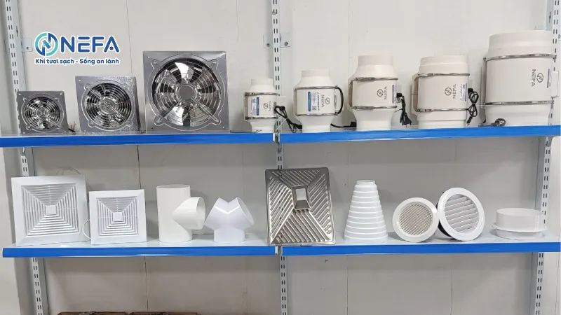 Quạt thông gió hút mùi là gì?