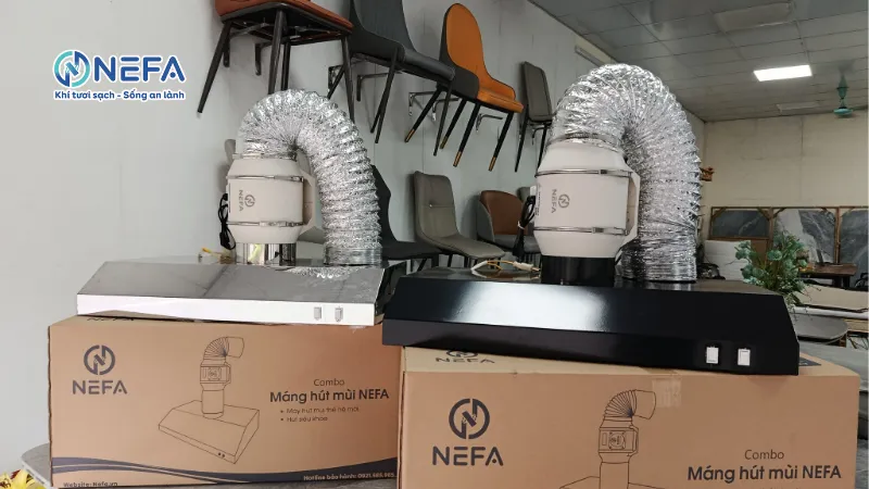 Phân loại các quạt thông gió hút mùi phổ biến