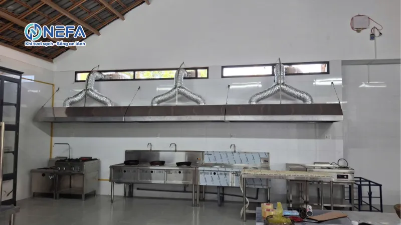 Báo giá chi tiết quạt thông gió hút mùi Nefa Việt Nam