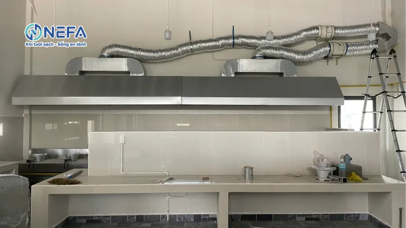 Nefa chuyên cung cấp quạt thông gió hút mùi uy tín