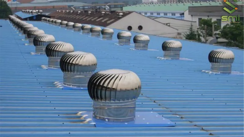 Quạt thông gió mái nhà