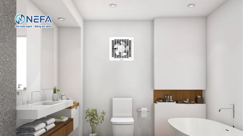 Các lưu ý khi lắp đặt quạt thông gió hút mùi