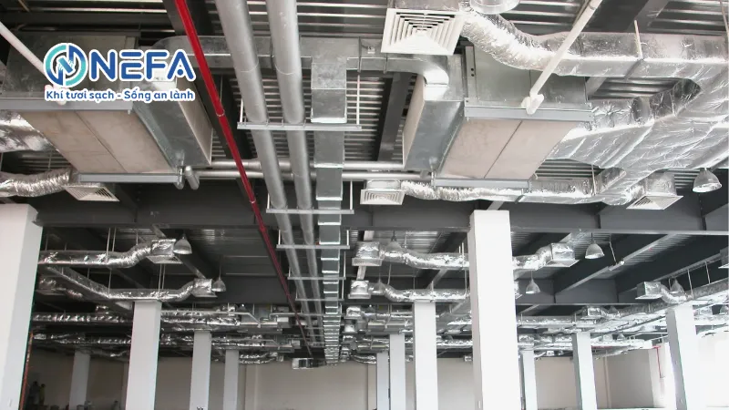 Thông gió 1 line chỉ cấp khí tươi