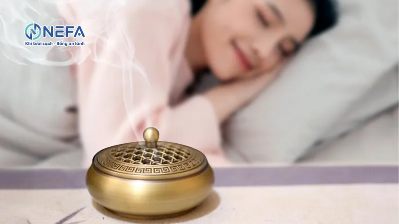 Dùng trầm hương